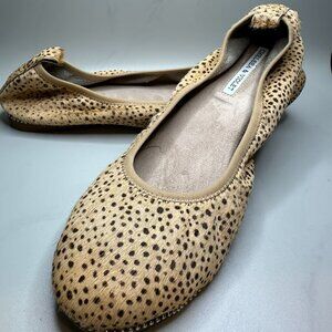 Chelsea & Violet Animal Print Ballet Flats Size 9